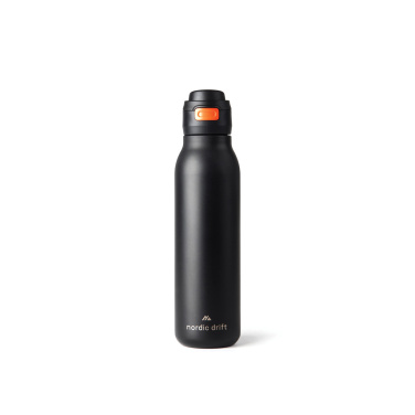 Logotrade mainoslahja tuotekuva: Nordic Drift Trail RCS -yksiseinämäinen juomapullo 750 ml