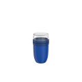 Mepal Ellipse 750+300 ml:n eristetty lounasrasia, Kirkkaan sininen