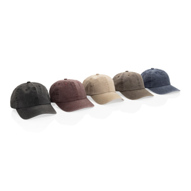 Logotrade mainoslahjat ja liikelahjat tuotekuva: BEAU AWARE™ 6-osainen 270 g/m²:n puuvillatwill-lippalakki