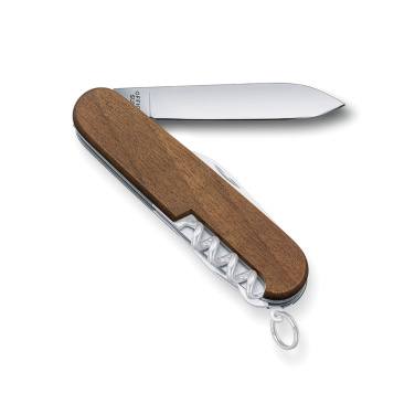 Logo trade liikelahja mainoslahja tuotekuva: VICTORINOX-taskuveitsi Huntsman Wood, 13 toimintoa