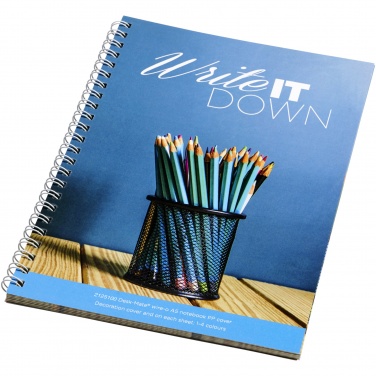 Logotrade firminės dovanos nuotrauka: Desk-Mate® A5 spiralinis sąsiuvinis