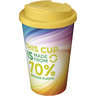 Logotrade reklaminės dovanos nuotrauka: Brite-Americano® Eco 350 ml atsparus išsiliejimui izoliuotas stiklainis