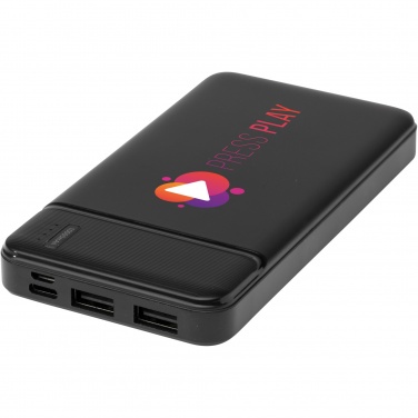 Logotrade reklaminiai produktai nuotrauka: Kilpinis 10 000 mAh perdirbto plastiko maitinimo blokas 