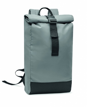 Logotrade dovana nuotrauka: Šviesą atspindinti Rolltop kuprinė