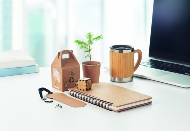 Logotrade reklaminiai produktai nuotrauka: A5 pušis GROWNOTEBOOK™