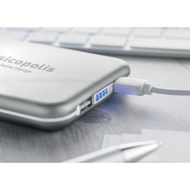 Logotrade reklaminės dovanos nuotrauka: 4000 mAH saulės baterija