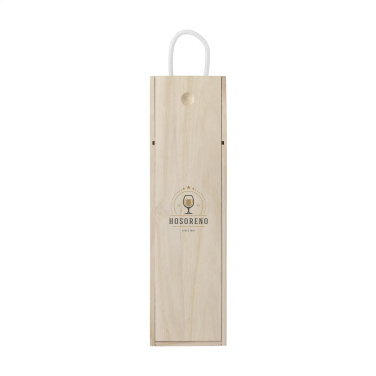 Logotrade dovana nuotrauka: WineWood vyno dėžutė