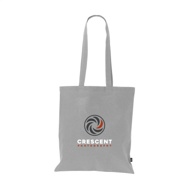 Logotrade firminės dovanos nuotrauka: Shoppy Color maišelis GRS perdirbta medvilnė (150 g/m²)