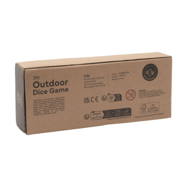 Logotrade verslo dovanos nuotrauka: Lauko kauliukų žaidimas