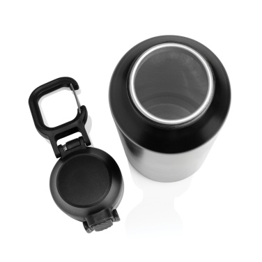 Logotrade reklaminiai produktai nuotrauka: Via RCS Re-steel rakinamas sportinis butelis 600ml