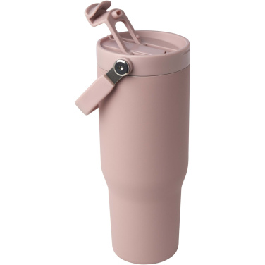 Logotrade reklaminės dovanos nuotrauka: Bronx 900 ml RCS perdirbto nerūdijančio plieno vario vakuuminė indas su dviejų funkcijų dangteliu