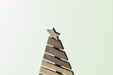 Logotrade verslo dovanos nuotrauka: Medinė Kalėdų eglutė