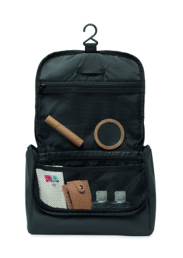 Logotrade verslo dovanos nuotrauka: Kosmetikos pakabinamas krepšys iš PU