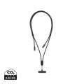 „LoopAmp RCS RPET“ reguliuojamo stiprumo telefono laidas su 60 W galia, juoda