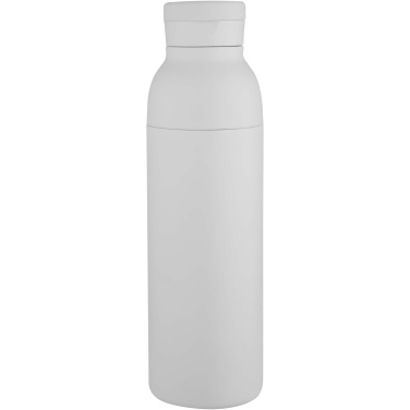 Logotrade reklaminės dovanos nuotrauka: „Illuminate“ 650 ml RCS perdirbto nerūdijančio plieno dvigubos sienelės izoliuotas vandens butelis