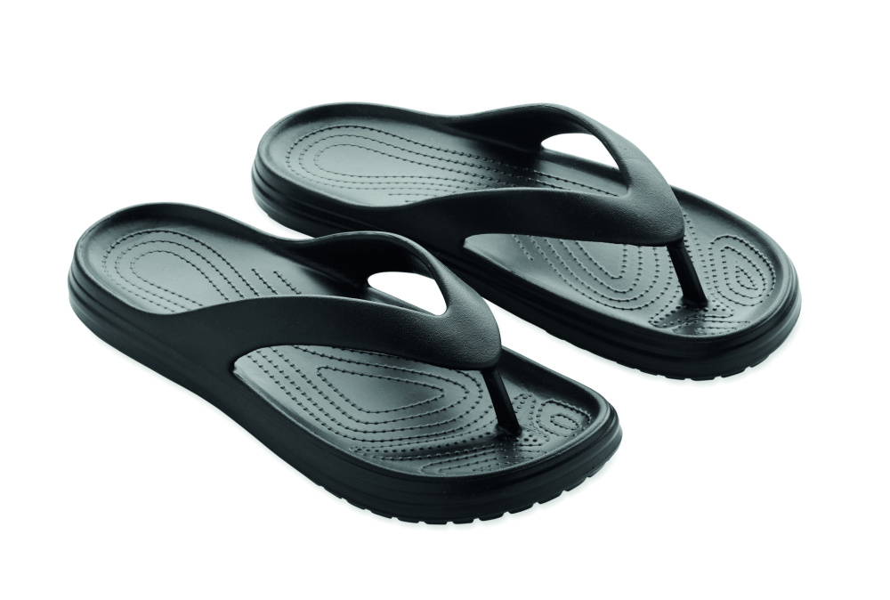 Logotrade dovana nuotrauka: Šlepetės iš pilno EVA audinio, dydis 42/43