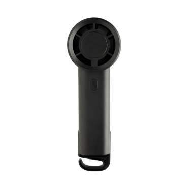 Logotrade verslo dovanos nuotrauka: „Twist RCS“ nešiojamas įkraunamas ventiliatorius iš perdirbto plastiko