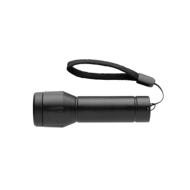 Logotrade firminės dovanos nuotrauka: „Flara RSC“ perdirbto plastiko USB įkraunamas žibintuvėlis