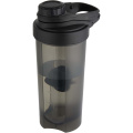 Forza 700 ml sportinis butelis su purtymo kamuoliuku, Juoda