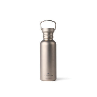 Logotrade dovana nuotrauka: „Nordic Drift Trail Ultra Light Titanium“ 600 ml vandens gertuvė