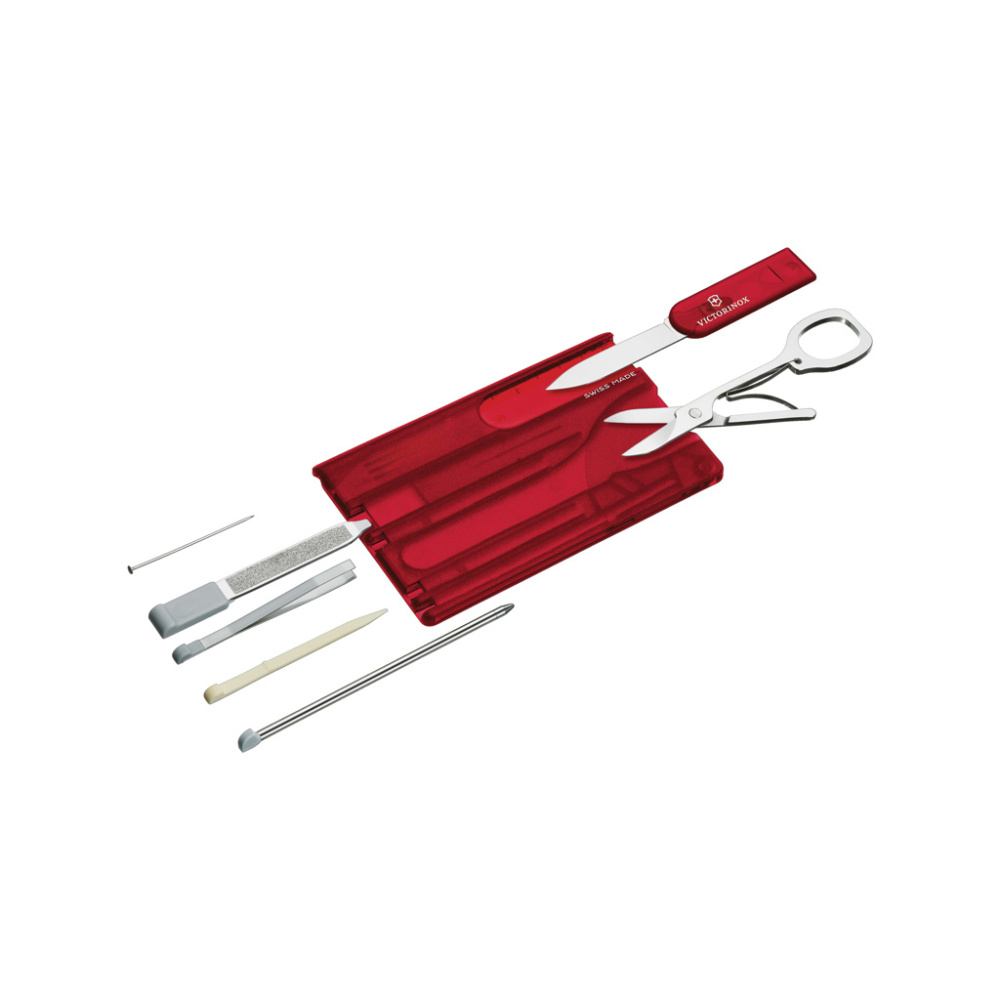 Logotrade reklaminiai produktai nuotrauka: VICTORINOX Swiss Card Classic 10 funkcijų