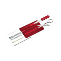 VICTORINOX Swiss Card Classic 10 funkcijų, raudona