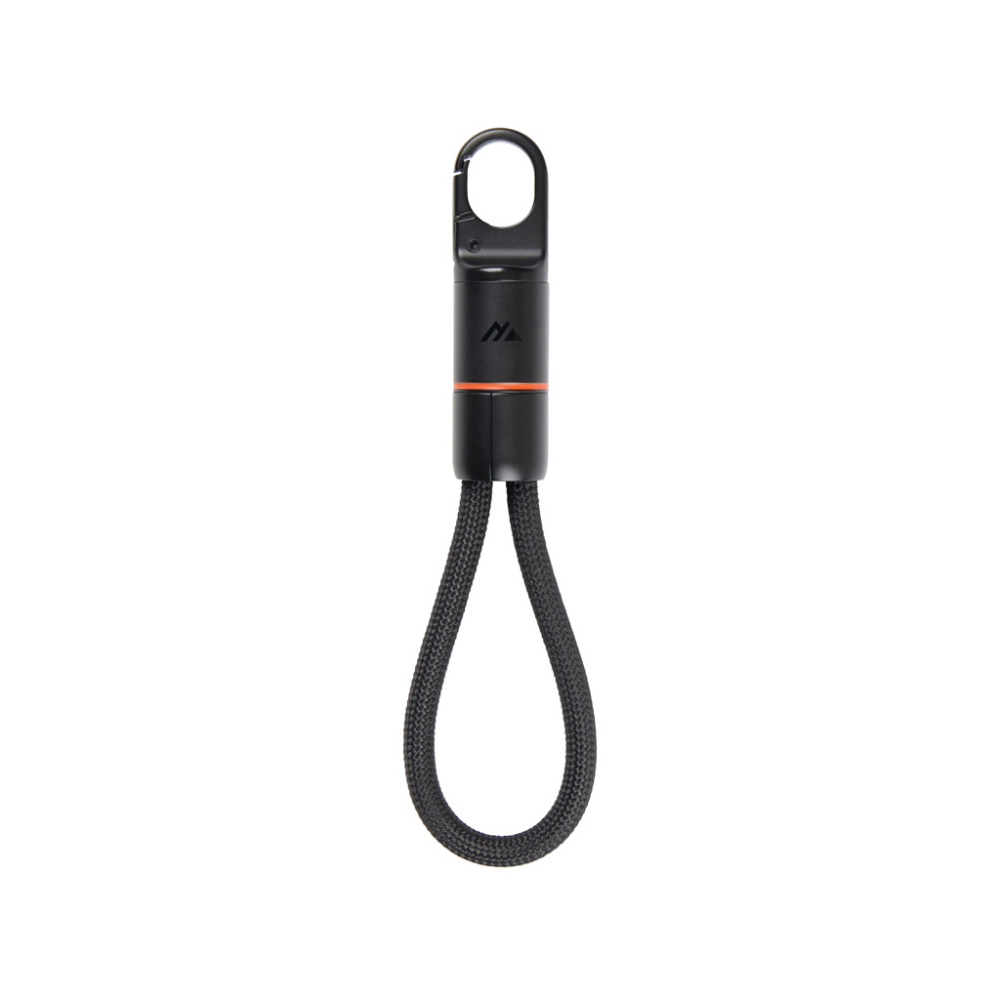 Logotrade reklaminiai produktai nuotrauka: „Nordic Drift Everest“ USB-C 60 W greito įkrovimo karabino laidas