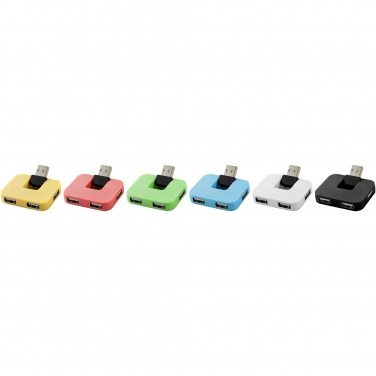 Logotrade korporatīvās dāvanas foto: Gaia 4 portu USB centrmezgls