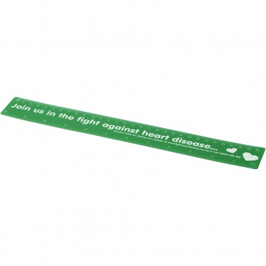 Logotrade korporatīvās dāvanas foto: Rothko 30 cm plastmasas lineāls