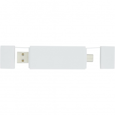 Logotrade Ideja dāvanas foto: Mulan duālais USB 2.0 centrmezgls