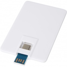 Duo plāns 64 GB USB disks ar Type-C un USB-A 3.0