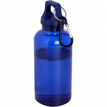 Logotrade korporatīvās dāvanas foto: Oregon 400 ml RCS sertificēta pārstrādāta plastmasas ūdens pudele ar karabīni