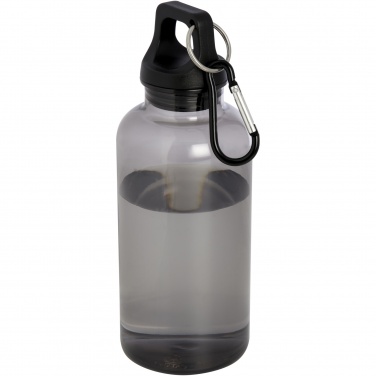Logotrade biznesa dāvanas foto: Oregon 400 ml RCS sertificēta pārstrādāta plastmasas ūdens pudele ar karabīni