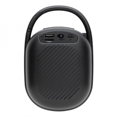 Logotrade dāvanas foto: RCS pārstrādāta plastmasas Lightboom 5W Clip skaļrunis