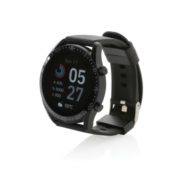 Logotrade dāvanas foto: RCS pārstrādāts TPU Fit Watch apaļš