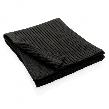 Logotrade korporatīvās dāvanas foto: Impact AWARE™ Polylana® adīta šalle 180 x 25 cm