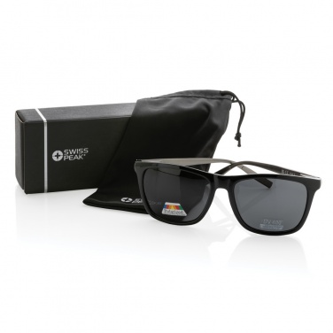 Logotrade dāvanas foto: Swiss Peak RCS rplastmasas polarizētās saulesbrilles