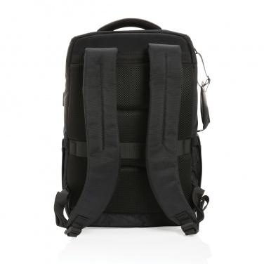 Logotrade korporatīvās dāvanas foto: Swiss Peak AWARE™ RPET Voyager 15,6 collu klēpjdatora mugursoma