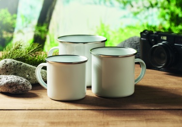 Logotrade korporatīvās dāvanas foto: Emaljas sublimācijas krūze 200ml