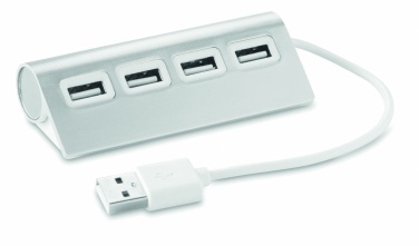 Logotrade Ideja dāvanas foto: 4 portu USB centrmezgls