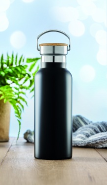 Logotrade korporatīvās dāvanas foto: Divsienu kolba 500 ml