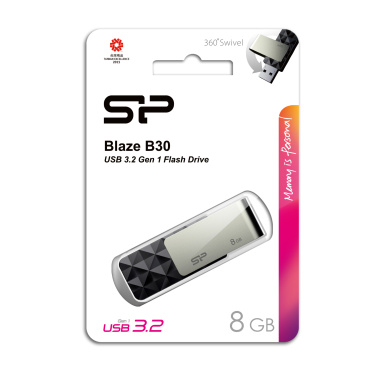 Logotrade ziemassvētku dāvanas foto: Pendrive Silicon Power Blaze B30 3.1
