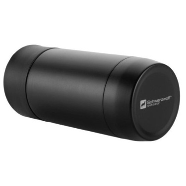 Logotrade Ideja dāvanas foto: Termokrūze ADRASAN 240 ml Schwarzwolf