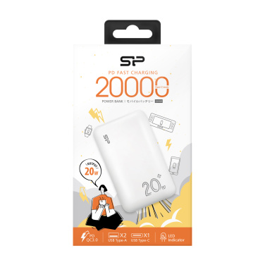 Logotrade Ideja dāvanas foto: Strāvas banka Silicon Power QS58 20000 mAh
