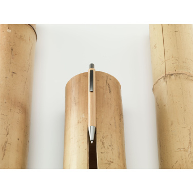 Logotrade ziemassvētku dāvanas foto: Sento Bamboo pildspalva