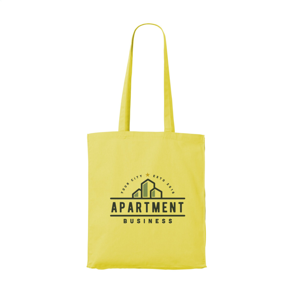 Logotrade korporatīvās dāvanas foto: Krāsa Square Bag (160 g/m²) kokvilnas maisiņš