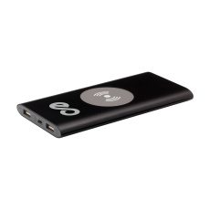 Alumīnija 8000 Wireless Powerbank bezvadu lādētājs