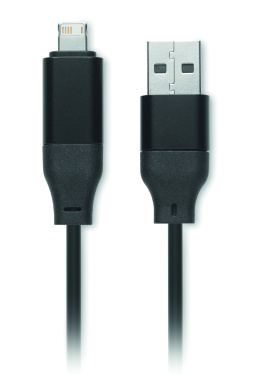 Logotrade dāvanas foto: Atslēgu piekariņš ar 4 vienā 60 W kabeli