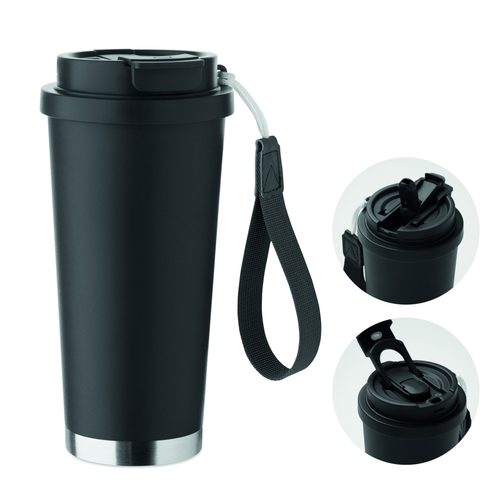 Logotrade Ideja dāvanas foto: Divsienu glāze 500ml