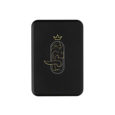 Logotrade korporatīvās dāvanas foto: Amporia RCS pārstrādātas plastmasas 10.000mAh magnētiskā pārnēsājamā baterija